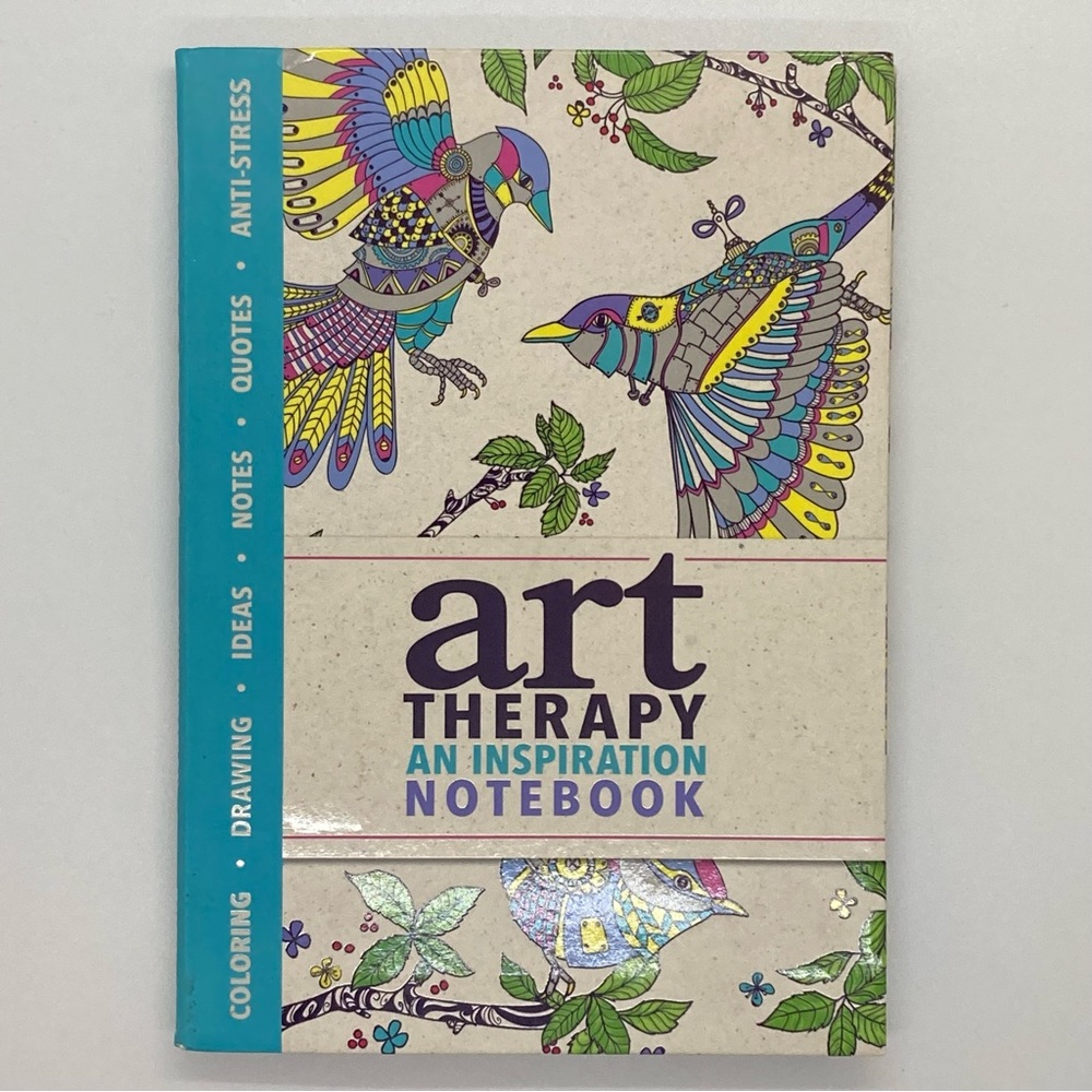 Running Press: Art Therapy An Inspiration Notebook- Coloring, Drawing, Notes